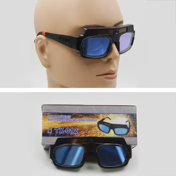 Automatinis kintamos šviesos elektrinio suvirinimo akiniai suvirintojas stiprus šviesos ir ultravioletinių spindulių, apsauginiai akiniai