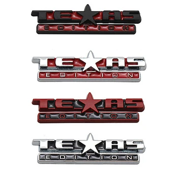 Automobilio Vairas Ženklelis Įklija, Jeep Texas Edition Emblema Didysis Vadas Renegade Laisvės Cherokee xj Wrangler tj Kompasas