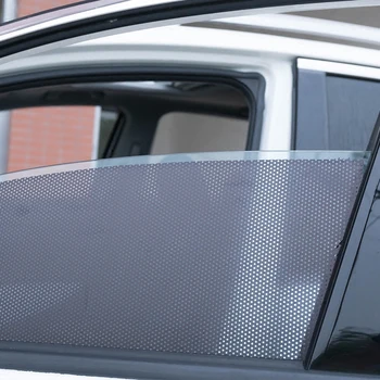 Automobilių Sun Block Plėvelė, Anti-UV Langų Plėvelė Padengti skėtį nuo saulės, Šoninio Lango Skydo Lipdukas Audi 