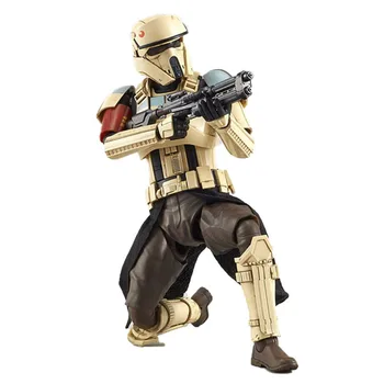 BANDAI DVASIŲ Star Wars SW Mandalorian Shoretrooper Imperijos Armijos 1/12 Masto Plastiko Modelio Rinkinio Asamblėjos Veiksmų Skaičius, Vaikų Žaislai