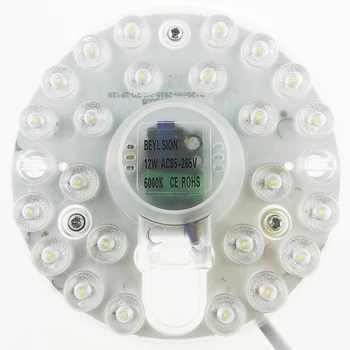 BEYLSION 36W Turas 2835SMD LED Modulis lubų lempos 110V, 220V 85-265V Dia:210mm Cool white LED Modulis žibintai namų miegamasis