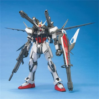 Bandai Gundam 1/100 MG STRIKE GUNDAM IWSP Mobile Suit Surinkti Modelį Rinkiniai figūrėlių, Vaikų žaislai