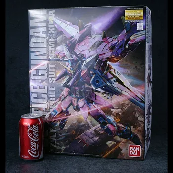 Bandai Gundam Anime Veiksmų Skaičiai Asamblėjos Modelis MG 1/100 Teisingumo Gundam ZGMF-X09A Teisingumo Gundam Puošyba, Dekoravimas