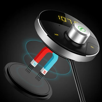 Bluetooth FM Garso Siųstuvas Car Mp3 Player Belaidis-Automobilinis FM Moduliatorius laisvų Rankų įranga 