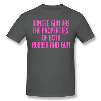 Bungee Guma Savybes (Rožinė Versija) juodos spalvos Marškinėliai HUNTER X HUNTER homme T-Shirt Tees Grynas Trumpas Rankovės