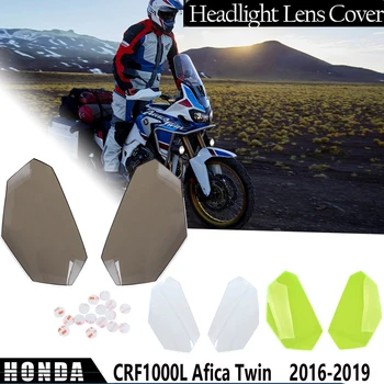 CRF1000L Motociklo Priekinių Žibintų Ekrano Dengiamasis Skydas Guard Objektyvo apsaugos 2016-2019 Afrika Twin Honda CRF 1000L 2017 2018