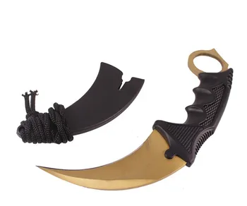 CS ŠALTO CSGO karambit taktinis peilis medžioklės peilis lauko kempingas kišenėje plieno fiksuotu peiliai, išgyvenimo gelbėjimo edc įrankiai