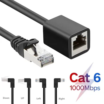 Cat6 Ethernet Išplėtimo Kabelis Rj45 Cat6, 