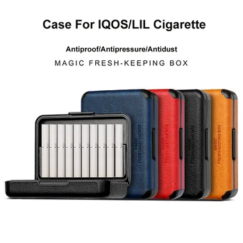 Cigarečių Langelį IQOS Box Pakuotėje Nešiojamų Cigarečių Dėžutė Rūkymas Cigarečių Už LIL Trumpas Cigarečių Savininko lagaminas