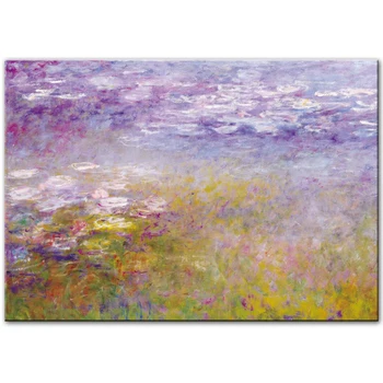 Claude Monet Vandens lelijų Paveikslų Ant Sienos Menas Drobė Spausdina Impresionistų Monet Kraštovaizdžio Drobė Meno Nuotrauka Už Kambarį
