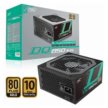 DEEPCOOL DQ850-M-V2L Vardinė 850W Visiškai Modulinės PC Maitinimo PSU 80 PLUS GOLD PFC Active Desktop Kompiuteris ATX Galia 850 w