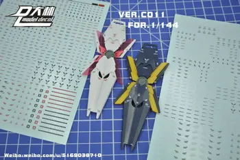 DL Bendrasis Gundam modelis lipdukas Lipdukas 1/144 VER.C011 Įspėjimo Serijos Žaislų Modelis Įrankiai Nemokamas pristatymas