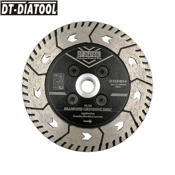 DT-DIATOOL 1pc 75MM 115mm 125mm Diamond Dvigubo Pjovimo Disko Marmuro Grindng Disko Supjaustyti Šlifuoti Pagaląsti, Granito, Betono Oversea Sandėlyje