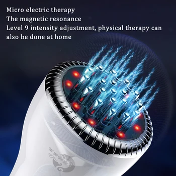 Daugiafunkcinis infraraudonųjų spindulių šildymo micro elektros penkių elementų sveikatos priežiūros meridian šepečių masažas, kūno lieknėjimo teptuku grandymo į
