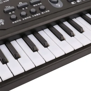 Daugiafunkcis ir sudėtingas 61 Klavišų Skaitmeninės Muzikos Elektroninių Klaviatūra Valdybos Žaislą Dovanų Elektrinis Pianinas Organų Vaikams