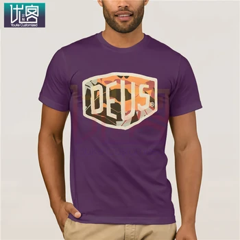 Deus Ex Machina Chulo Shield Vyrai T-shirt - Dkolv Visų Dydžių Derliaus Įgulos Kaklo Drabužius Populiarus T-Shirt Crewneck Medvilnės Tees