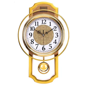 Didelio Derliaus Švytuoklinis Laikrodis, Sienų Dekoras Shabby Chic Kambarį Žiūrėti Mechanizmą, Miegamasis Silent Kvarciniai Laikrodžiai Reloj Dekoro SC227