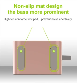 EWA A105 TWS Aikštėje metalo Bluetooth 5.0 garsiakalbiai mažas garsiakalbis namų darbalaukio žemų dažnių garsiakalbis nešiojamų Aliuminio lydinio įstaiga