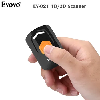 Eyoyo Mini 1D Bluetooth brūkšninių kodų Skaitytuvas, 3-in-1 