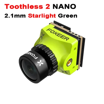 Foxeer Toothless 2 NANO/MIKRO FPV Kamera 1,7 mm 1,8 mm 2.1 mm Standartinis/StarLight 1200TVL PAL/NTSC 4:3/16:9 FPV OSD Visą Oro Cam