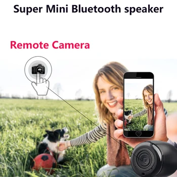 Funelego Naujas Super MINI Portable Bluetooth Speaker Lauko Sporto Belaidžio Garso Metalo H6 MIC Skambučių Nuotolinės Kameros, Garsiakalbiai