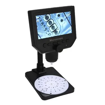 G600+ 600X HD 3.6 MP 8 LED Nešiojamas LCD Skaitmeninis Mikroskopas su 4.3
