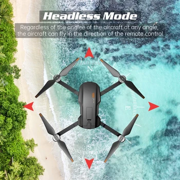 GD91 MAX 6K Pikselių Drone 3-ašis gimbal Kamera Brushless Variklio Profesinės Quadcopter Su 32GB TF Kortelę Atstumas 1200M VS SG906