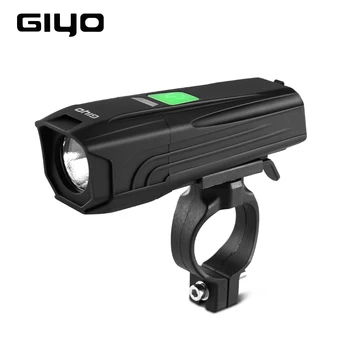 GIYO T6 LED Dviračio Žibintuvėlis USB Įkrovimo priekinis žibintas Dviračių 450Lm Stiprus Dviračių Žibintas, Dviračio Žibintas Priekinis Rankenos Fakelas