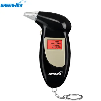 GREENWON LCD Apšviečiamas Ekranas, Breathalyzer Garsiniai Perspėjimo Kvėpavimas Alkoholio Testeriai Analizatorius Automobilių Detektorius Dalykėlių alkohol testeris