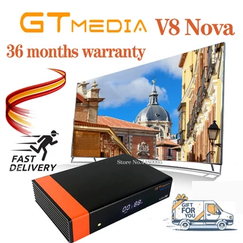 GTMEDIA V8 NOVA/V8X Palydovinis Imtuvas: DVB-S2, pats freesat V8 built-in WIFI H. 265 gtmedia V8 garbę Neprivaloma