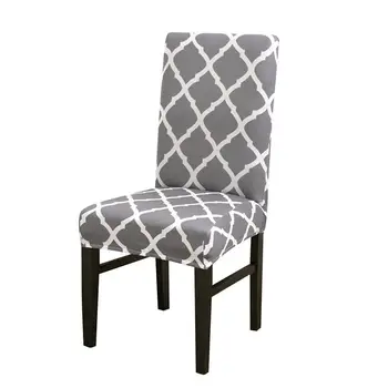 Geometrinis Spandex Kėdžių Dangose Spausdinti Elastinga Sėdynės Padengti Užvalkalai Už Valgomasis Vestuvių Puotą Viešbučio Virtuvės, Biuro