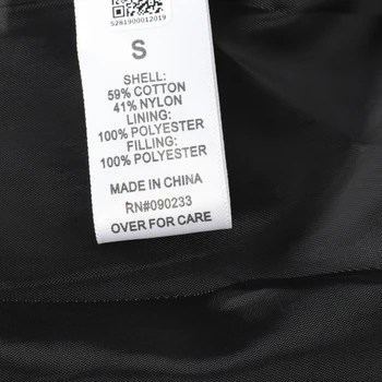 Geriausias Variantas Kanye West Negabaritinių Vaivorykštės Puffer Jacket Welt Kišenės Visas Zip Žiemos Storio Bombonešis Streetwear