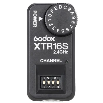 Godox XTR-16S 2.4 G Bevielio X-sistema Nuotolinis Valdymas Flash Imtuvas VING V860 V850 X1TS
