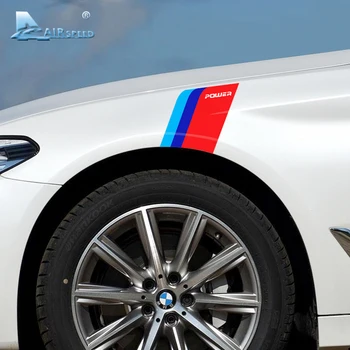 Greičio Automobilių Lipdukai M Performance Auto Lipdukas Pusės Sparno lipdukas Reikmenys BMW E46 E90 F30 E60 F20 F10 E36 E39 E87 E70