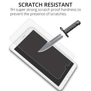 Grūdintas Stiklas Kino Screen Protector for Samsung Galaxy Tab E 9.6 T560 T561 SM-T560 SM-T561 Tablet Apsauginis Stiklas Guard