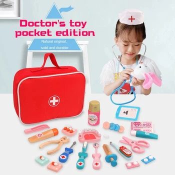 Gydytojo Rinkinys Vaikams Rinkinys Mediniai Žaislai Vaikams Apsimesti Žaisti Švietimo Medicinos Modeliavimas vaistinėlėje Palūkanų Plėtros