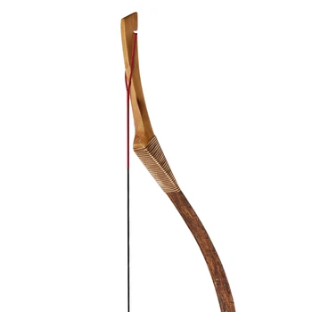 Huntingdoor Tradicinių Lošti Lankas Šaudymas iš lanko Medžioklės Rankų darbo Lanką rudos odos Lauko Šaudymo mongolų Arklių Bow strings