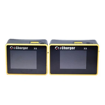 ICharger X8 1100W 30A DC LCD Ekranas, Smart Baterijos Likutis Įkroviklis Išleidiklis 1-8s LiPo/Lilo/LiFe/LiHV RC Drone Modelis