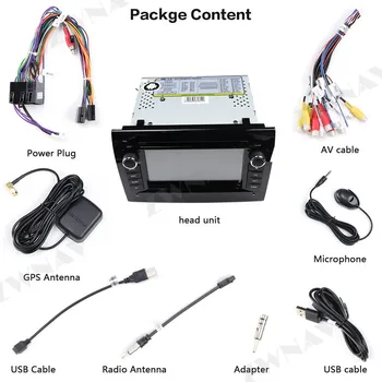 IPS Ekranas Android Automobilinis DVD Multimedija grotuvas galvos vienetas, FIAT DUCATO su GPS navigacija, Garso Radijo stereo žemėlapio tipo diktofonas