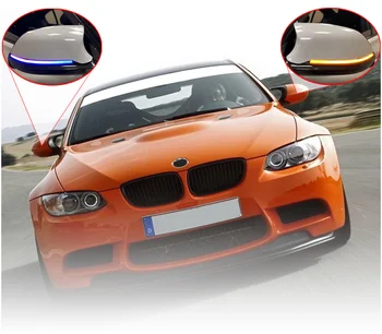 Indikatorius, Indikatorių Veidrodis Indikatorius Dynamic Pusės Sparno LED Posūkio Signalo Lemputė BMW 1 2 3 4 Serijos F32 F33 F36 F87 GT, X1 E84