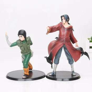 Japonijos anime Naruto Duomenys Kakashi Shikamaru PVC veiksmų skaičius, modelio surinkimo žaislai 15cm gero gimtadienio