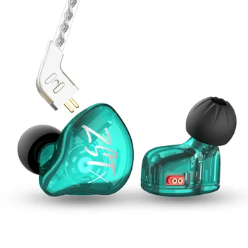 KZ ZST X 1BA+1DD Hibridas-ear Ausinės HIFI Bass Ausinių Sporto, Muzikos DJ ausis įkišamos Ausinės KZ CCA ZST ZSN PRO S1 E10 2020 Naujas