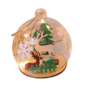 Kalėdų Kamuolys Ornamentu Stiklo Kamuolys Kalėdų Ornamentu Vestuves Dekoro Pakabukas naujas