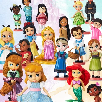 Karšto Disney princess kilnojamojo lėlės žaislas ilgi plaukai snieguolė 