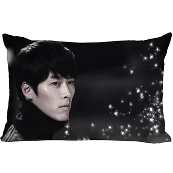 Karšto KPOP Hyun Bin Kim Tae Pyeong Užvalkalas Dekoratyvinis PillowCover Užtrauktukas Užvalkalai Satino Pasirinktinis vaizdo dydis daugiau