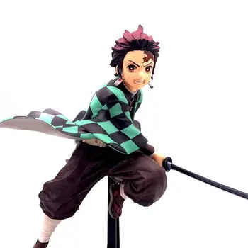 Kimetsu nr. Yaiba Anime Pav Kamado Tanjirou PVC Veiksmų Skaičius, Žaislų Demon Slayer Statula Suaugusiųjų Kolekcionuojamos Lėlės Modelio Dovana
