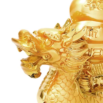 Kinų stiliaus dervos burės buriavimo dragon papuošalai namų pasisekė apdailos amatai