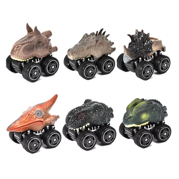 Kūdikių Dinozaurai Automobilių Žaislai Vaikams Traukti Atgal Dinozaurų Modelis Automobiliai, Žaislai, Tyrannosaurus Tatankacephalus Triceratopsas Pterosauria Automobilių Dovanos