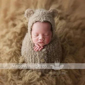 Kūdikių naujagimių fotografijos rekvizitai,rankų darbo megztiniai Vilnos apskritimą siūlai miegmaišį naujagimių fotografijos rekvizitai