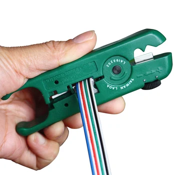 LAOA 1PCS Mini Daugiafunkcį Wire Stripper 3.2-9mm Reguliuojamas Tinklo Išpardavimas Viela Pjovimo Įrankiai